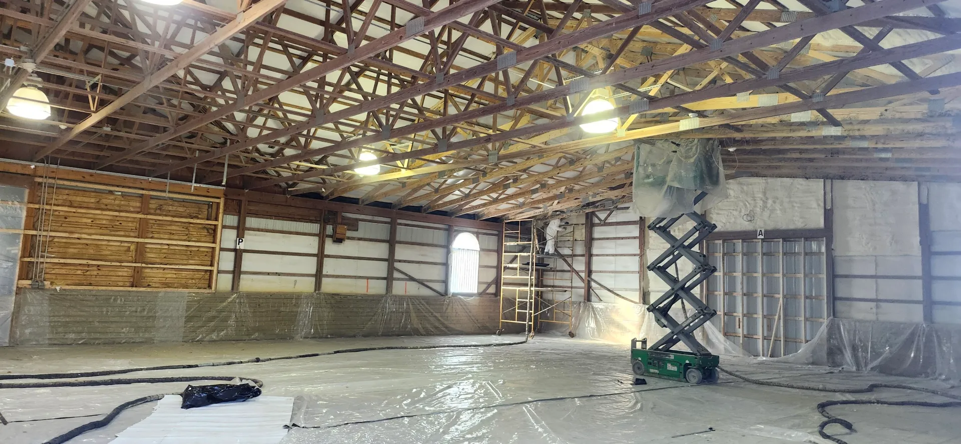 Commercial Insulation in Indianapolis project photo from Captain Spray Foam