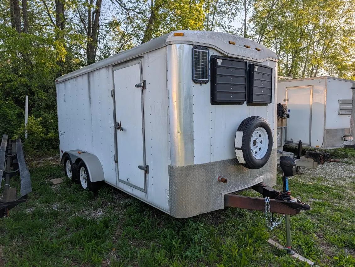 Spray foam rig trailer