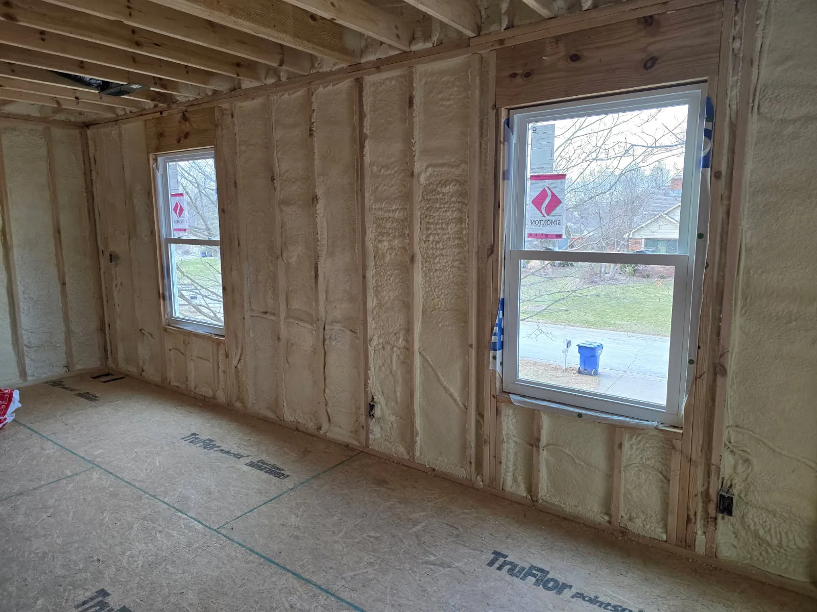 Open-Cell Foam in Indianapolis project photo from Captain Spray Foam