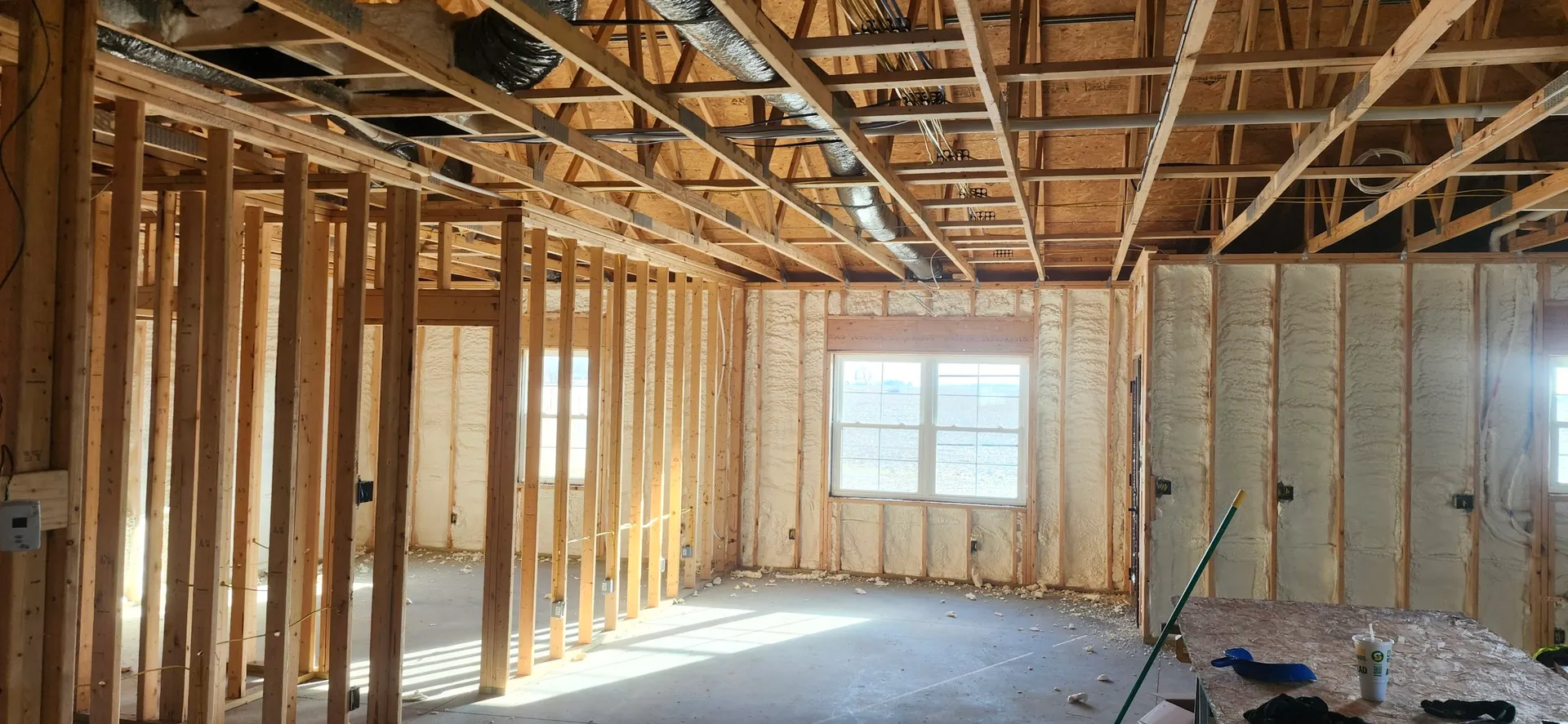 Spray Foam Insulation in Pendleton, IN service area photo from Captain Spray Foam