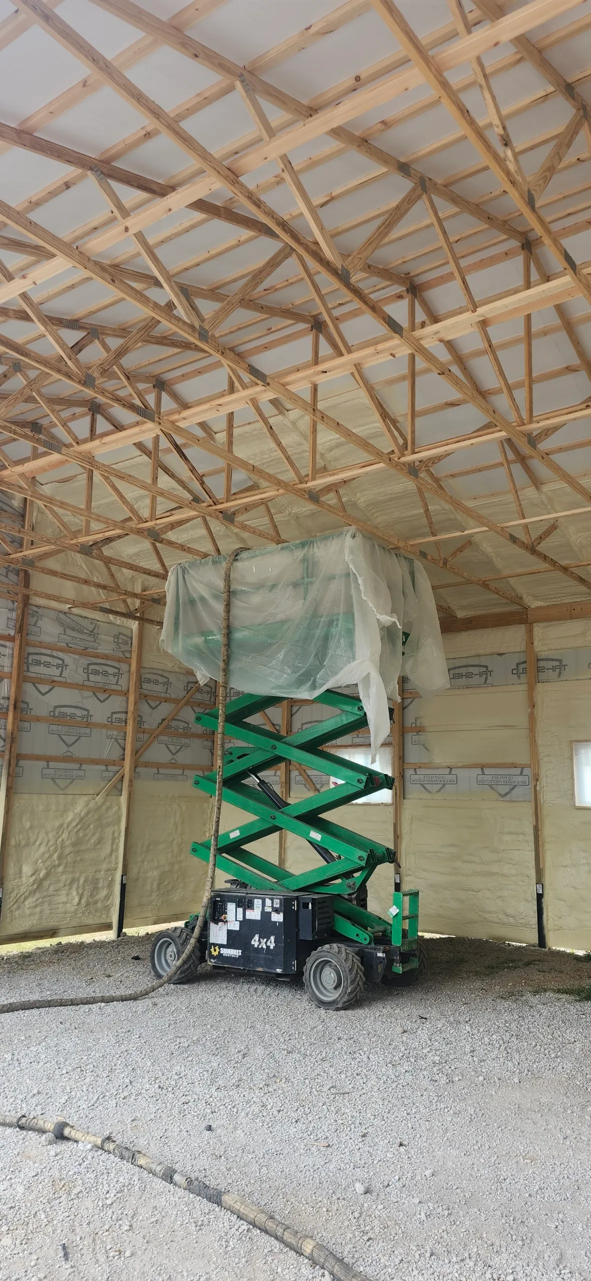 Industrial Insulation in Indianapolis project photo from Captain Spray Foam